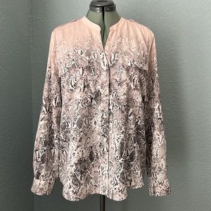 Calvin Klein button down blouse.